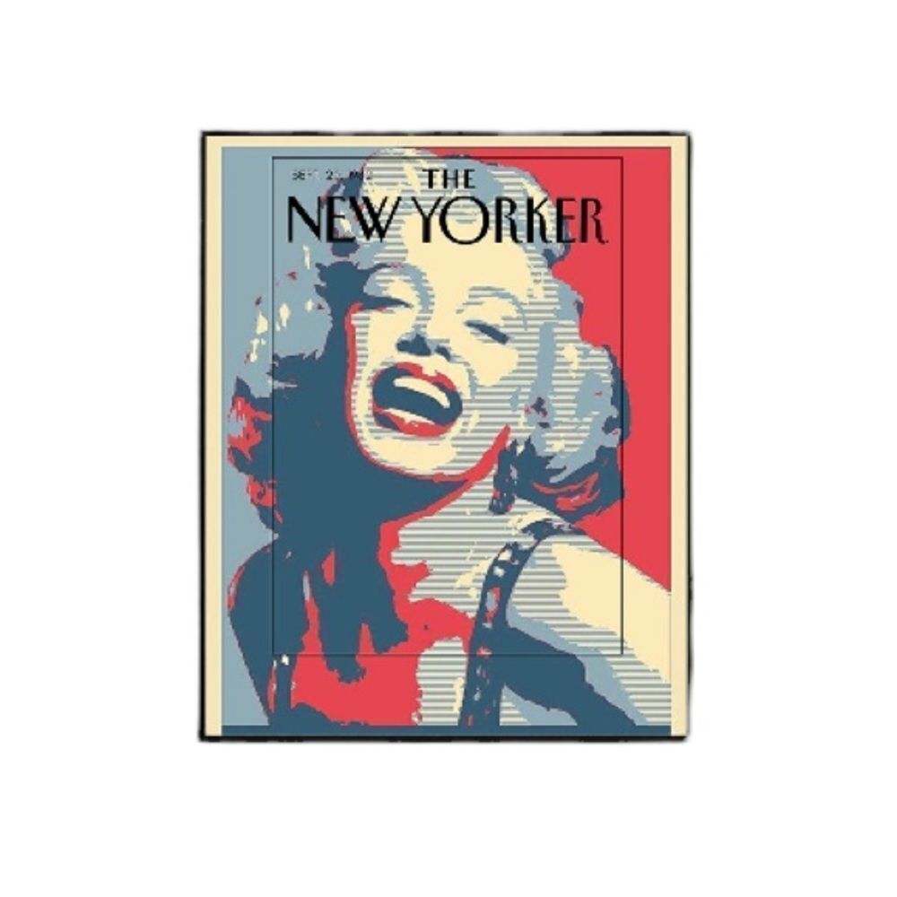 Vintage 1962 New Yorker Marilyn Monroe Print